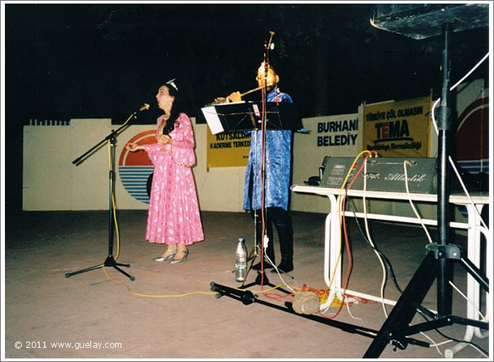 Gülay Princess and Josef W. Olt at Ören Festival Stage, concert for TEMA Vakfı (1999)