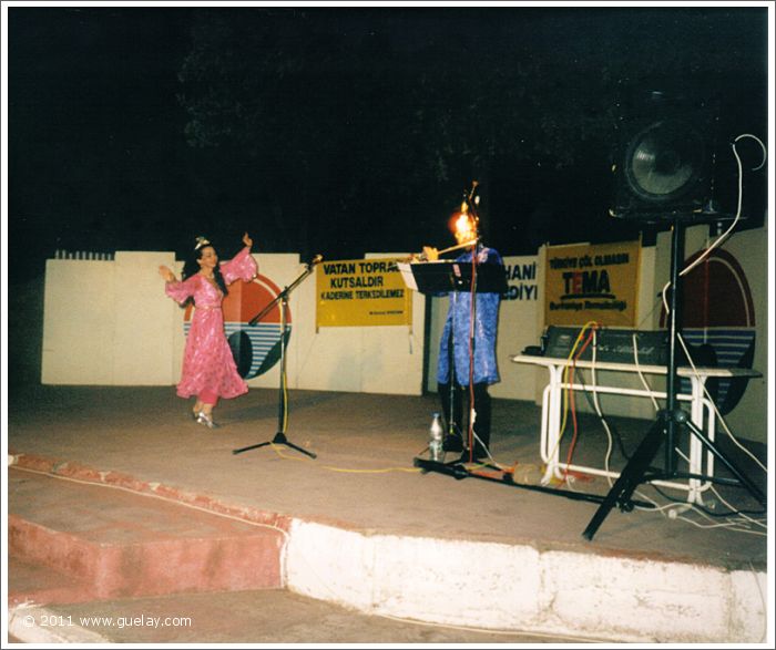 Gülay Princess and Josef W. Olt at Ören Festival Stage, concert for TEMA Vakfı  (1999)