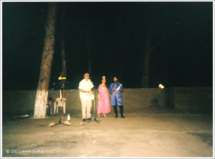 Dr. Köksal Durukan, Gülay Princess and Josef Olt, concert for TEMA Vakfı (1998)