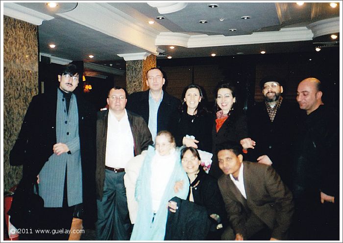 The Ensemble Aras after concert at Cemal Reşit Rey Concert Hall, Istanbul (2005)