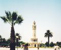 Gülay Princess at clock tower, Konak Square, Izmir (1998)