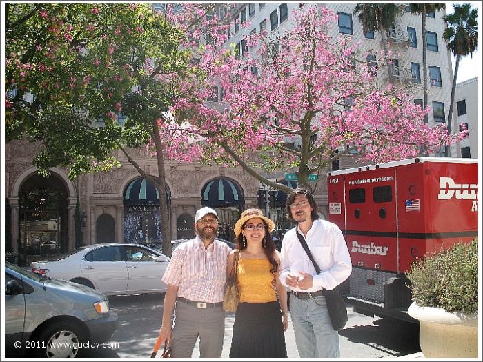 Josef Olt, Gülay Princess and Nariman Hodjati in Beverly Hills, California (2006)
