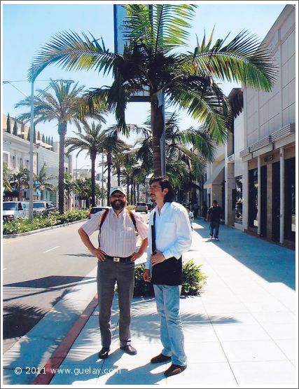 Josef Olt and Nariman Hodjati at Rodeo Drive, Berverly Hills (2006)