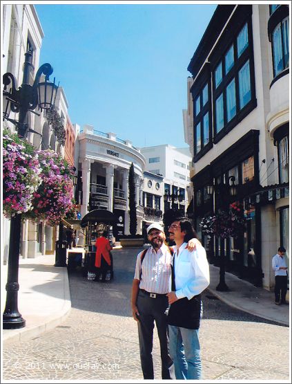 Josef Olt and Nariman Hojati at Rodeo Drive in Berverly Hills, California (2006)