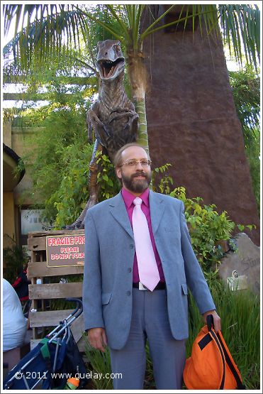 Josef Olt in Universal Studios, Hollywood (2006)