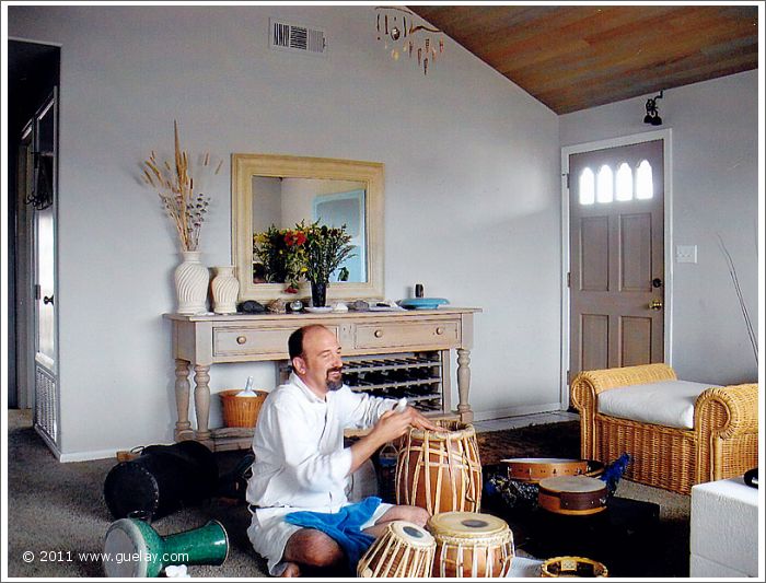 Leonice Shinneman in our accomodation, while rehearsal in Ventura, California (2006)