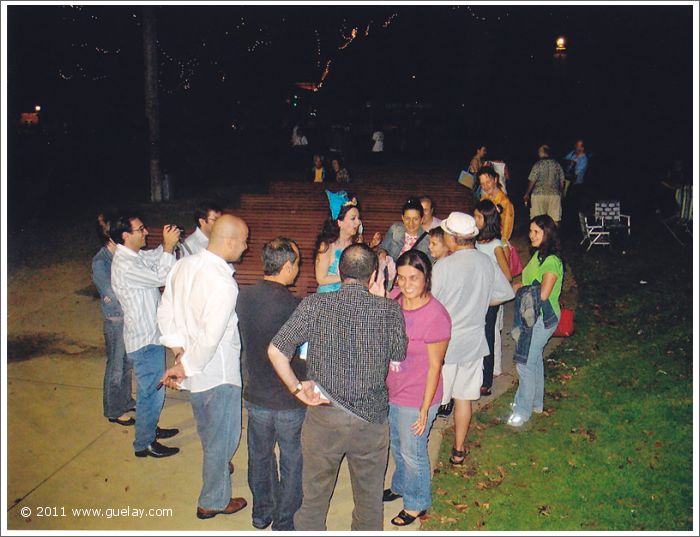 Gülay Princess after concert at Levitt Pavilion, Pasadena, California (2006)