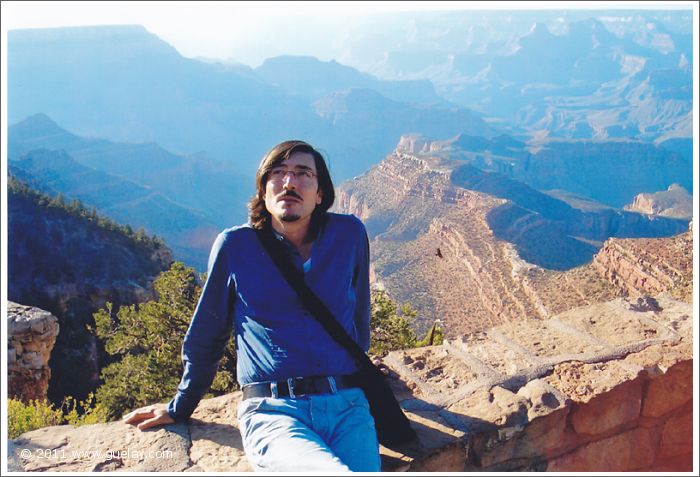 Nariman Hodjati at Grand Canyon, South Rim, Arizona (2006)