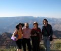 Gülay Princess, Josef, Feng-Chiu and Nariman at Suth Rim, Grand Canyon, Arizona (2006)