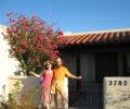 Gülay Princess and Josef Olt in our accomodation, Lake Havasu City, Arizona (2006)