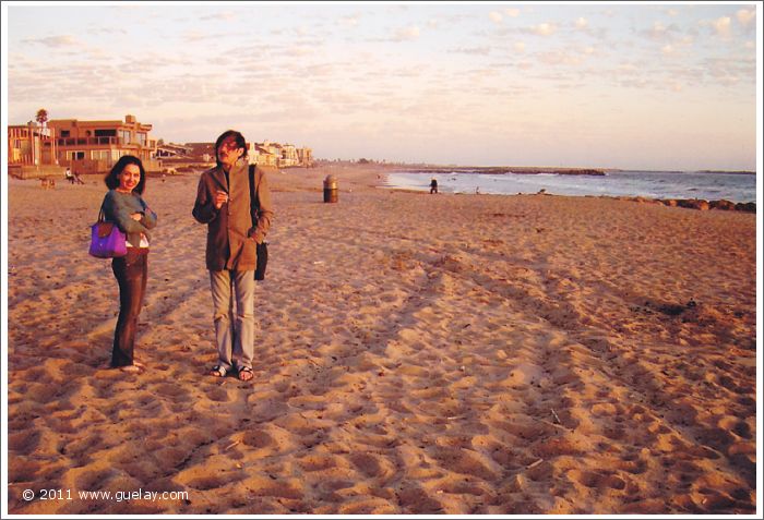 Gülay Princess and Nariman Hodjati in Ventura Beach, California (2006)