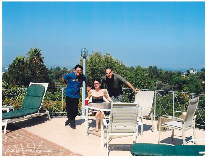 Zafer, Gülay and Robin in Encino, California (2006)
