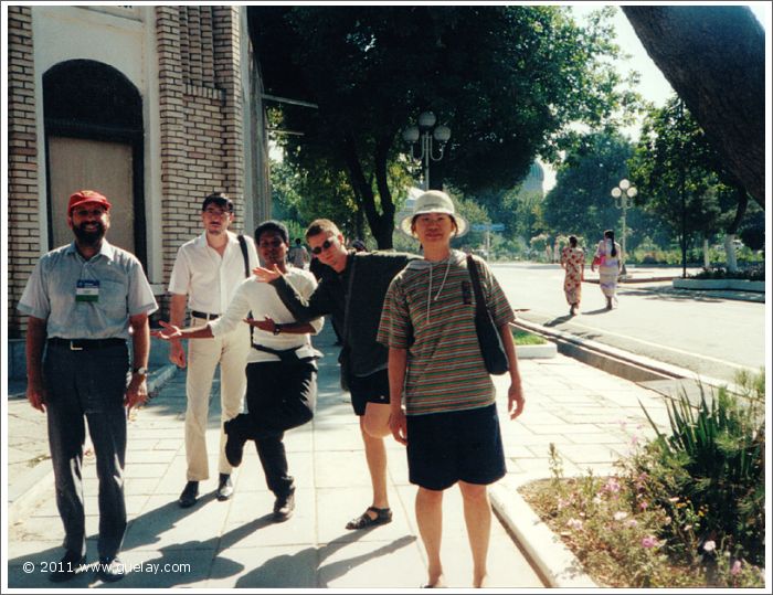 The Ensemble Aras at ancient Silk-Road in Samarkand (2003)