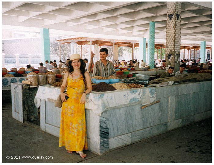 Gülay Princess at Bazaar in Samarkand (1999)