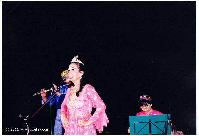 Gülay Princess & The Ensemble Aras at Registan Square in Samarkand (1999)