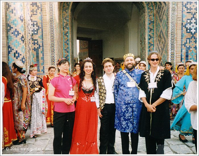 Gülay Princess & The Ensemble Aras at Sharq Taronalari Music Festival in Samarkand (1999)