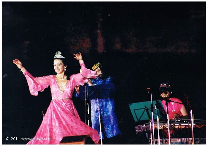 Gülay Princess & The Ensemble Aras at Registan Square in Samarkand (1999)