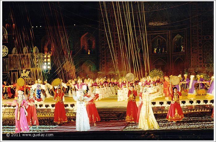 Sharq Taronalari Music Festival at Registan Square in Samarkand (1997)