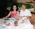 Gülay Princess with famous gichak-player Abdukhoshim Ismailov (1999)