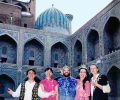 Gülay Princess & The Ensemble Aras in courtyard of Sher Dor Madrasah (1999)