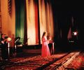 Gülay Princess performing at Sharq Taronalari Music Festival in Samarkand (1999)