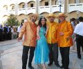 Josef Olt, Gülay Princess, Hüseyin Evirgen and Cezmi Halkalı (Hotel Afrosiyob)