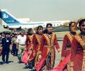 arrival at Samarkand Airport (1997)