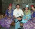 Nariman Hodjati with dancers from Samarkand (2003)