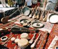 musical instruments of Uzbekistan in Samarkand (1999)