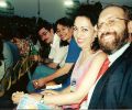Nariman, Feng-Chiu, Gülay Princess and Josef in Tashkent on Independence Day (2003)