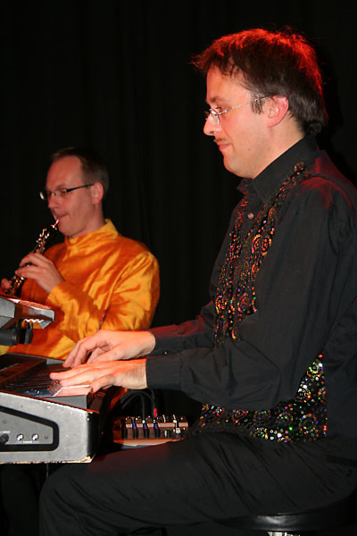 Andreas Pöttler and Marco Annau at Sargfabrik 2009, Vienna