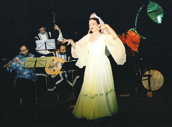 Gülay Princess & The Ensemble Aras at Interkult Theatre, Vienna (1995)