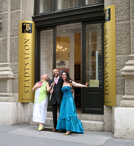 Reet Kudu, Josef Olt, Gülay Princess at Bösendorfer Stadtsalon, Wiener Musikverein